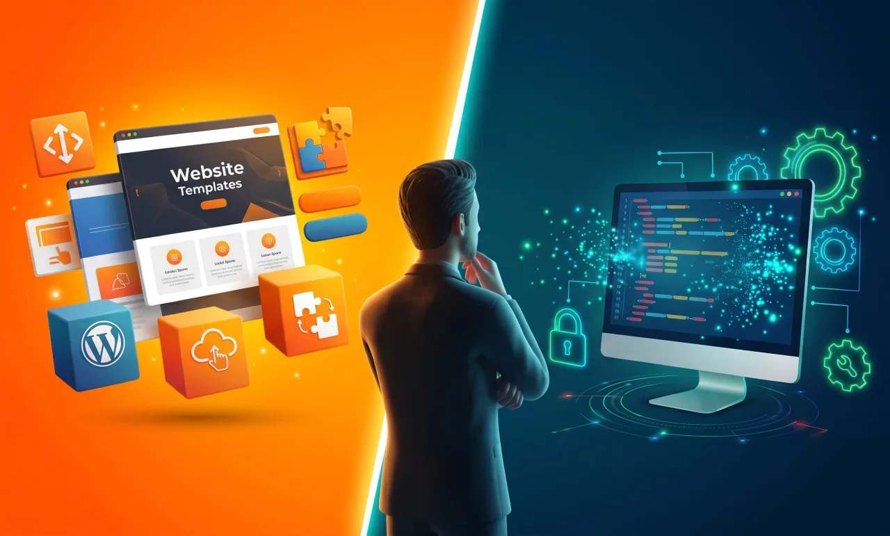 سایت آماده یا برنامه نویسی از صفر؟ راهنمای انتخاب بهترین شرکت طراحی سایت در یزد